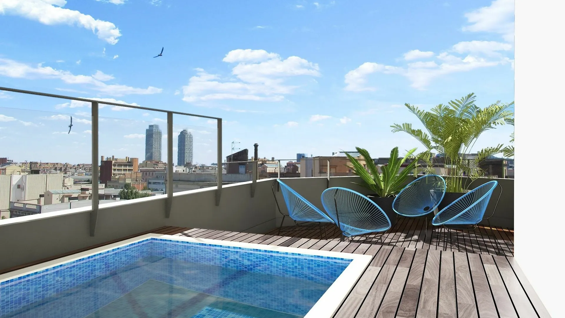 ברצלונה Aspasios Poble Nou Apartments